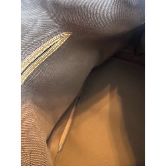 Louis Vuitton Alma PM Monogram Canvas Satchel Handbag Brown Vintage LV Top Handl - Picture 10 of 14